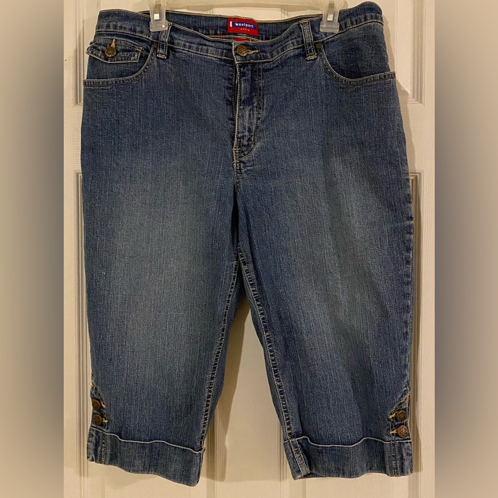 Westport Denim Cropped Pants 14